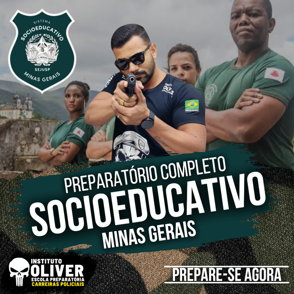 Preparatório Completo POLÍCIA PENAL de Minas Gerais 👮‍♂️ SOCIOEDUCATIVO - Instituto Óliver