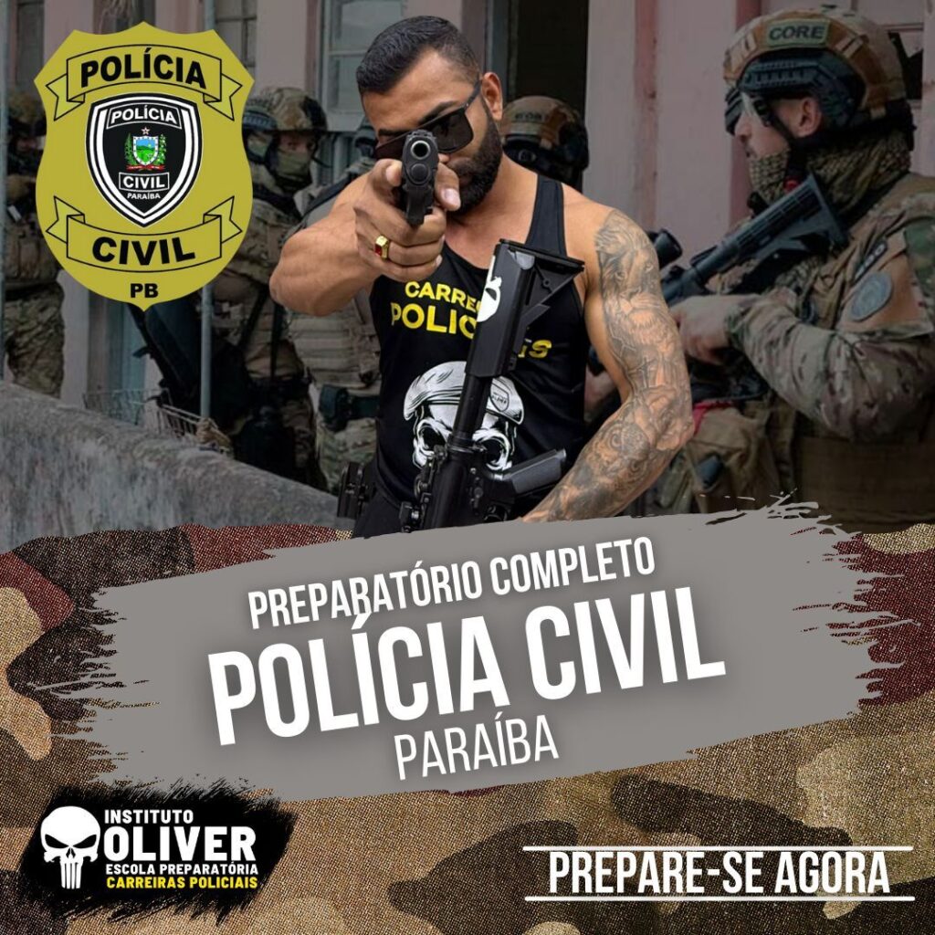Preparatório Completo POLÍCIA CIVIL da Paraíba 👮‍♂️ PCPB - Instituto Óliver