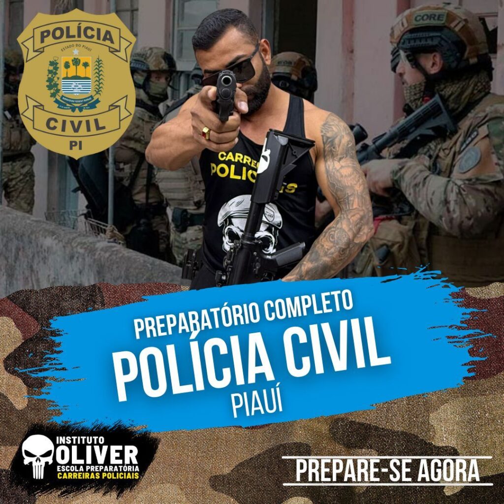 Preparatório Completo POLÍCIA CIVIL do Piauí 👮‍♂️ PCPI - Instituto Óliver