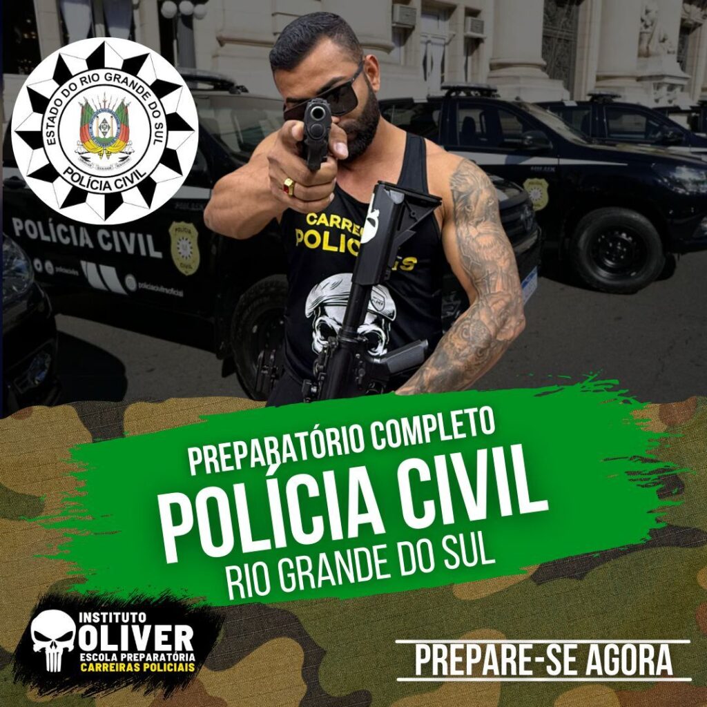 Preparatório Completo POLÍCIA CIVIL do Rio Grande do SUL 👮‍♂️ PCRS - Instituto Óliver