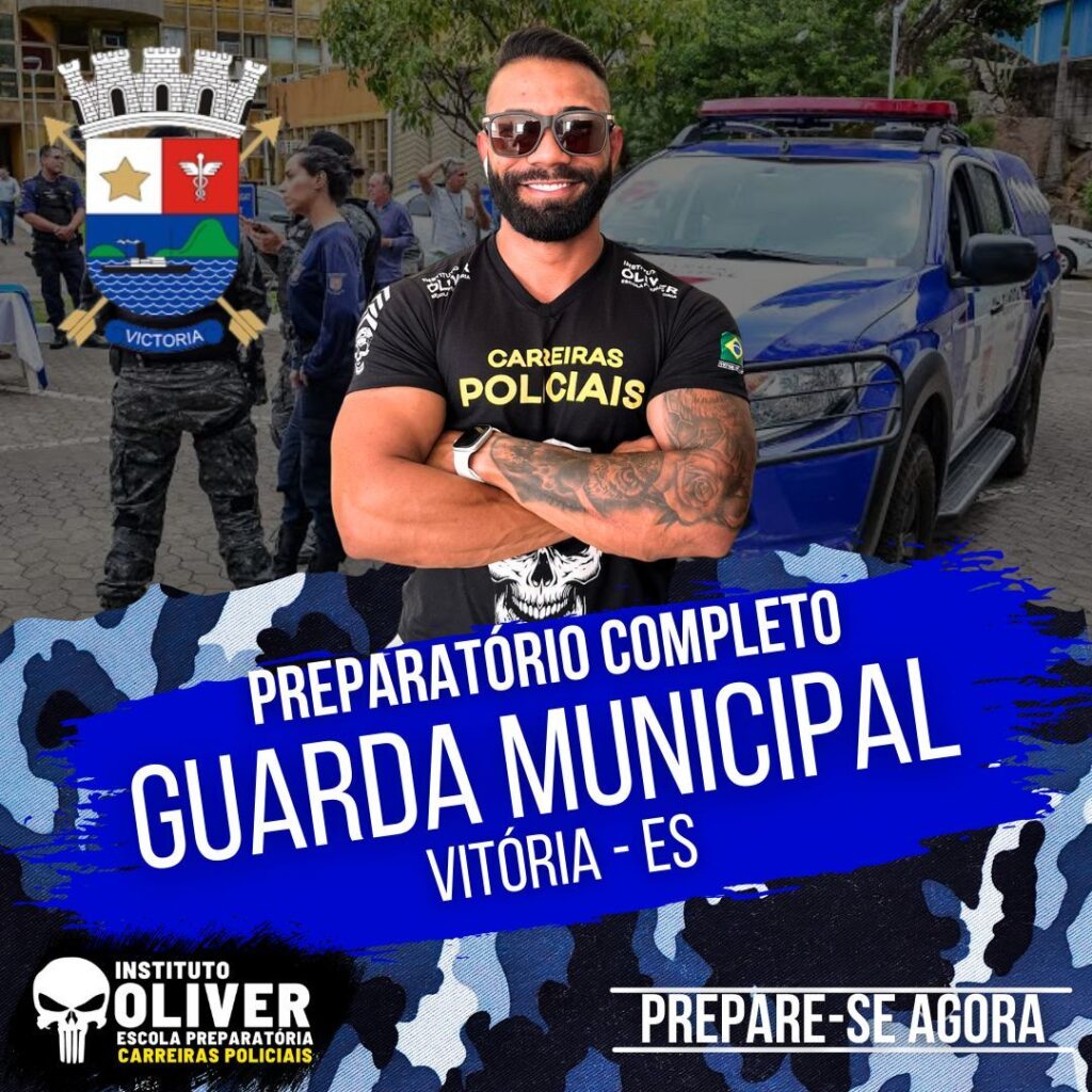 Preparatório Completo GUARDA MUNICIPAL de Vitória ES 👮‍♂️ GCM - Instituto Óliver