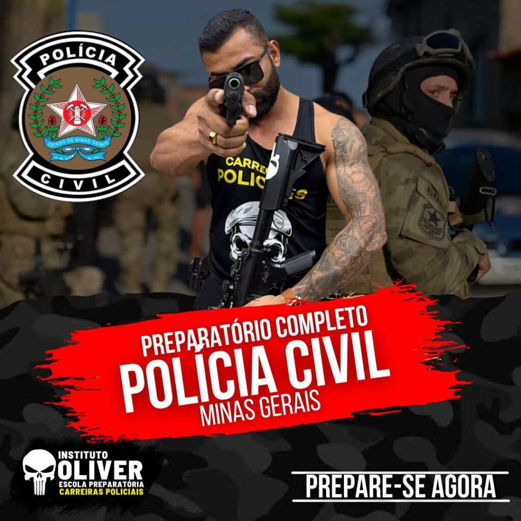 Preparatório Completo POLÍCIA CIVIL de Minas Gerais 👮‍♂️ PC-MG - Instituto Óliver