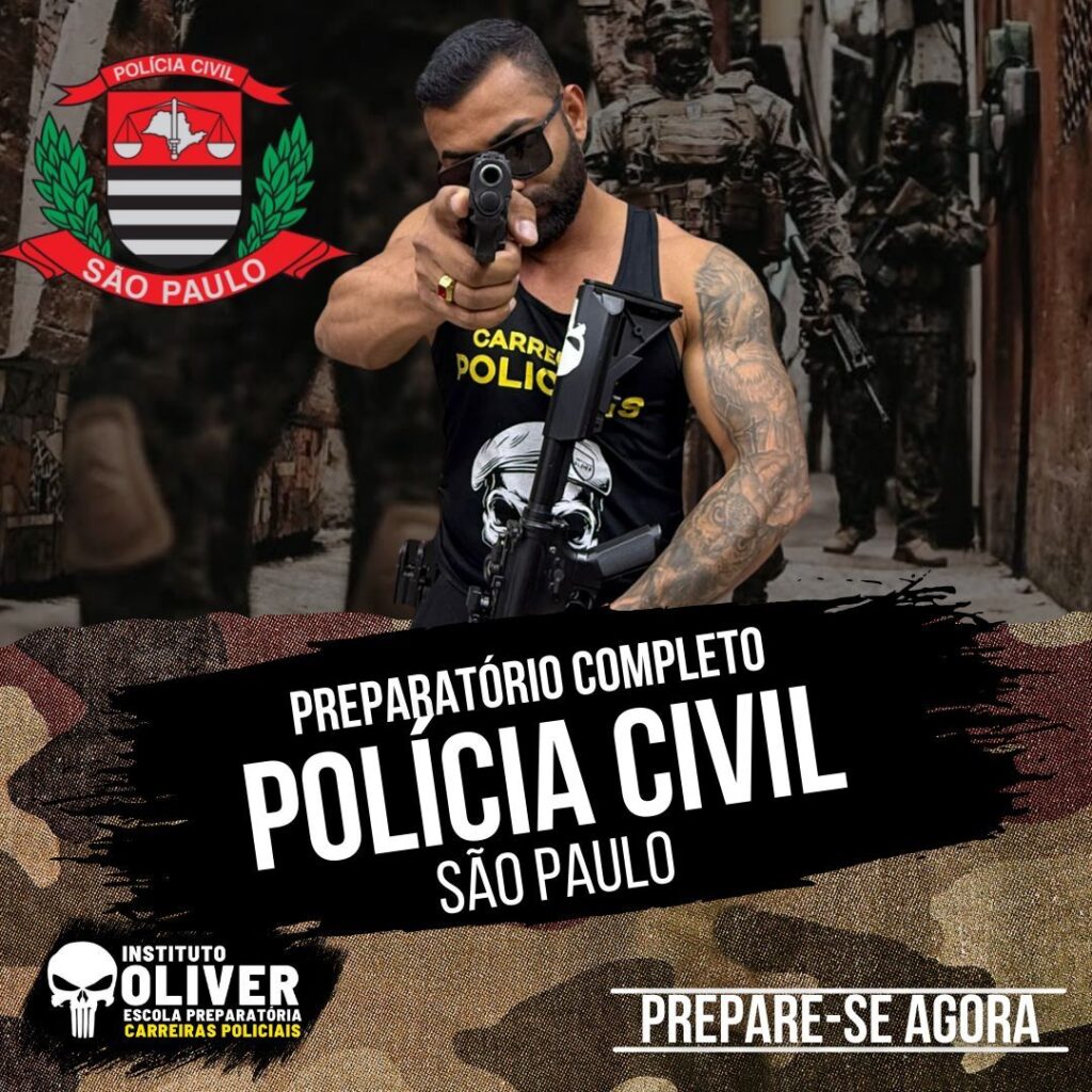 Preparatório Completo POLÍCIA CIVIL de São Paulo 👮‍♂️ PCSP - Instituto Óliver