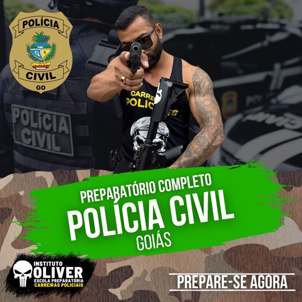 Preparatório Completo POLÍCIA CIVIL de Goiás 👮‍♂️ PCGO - Instituto Óliver