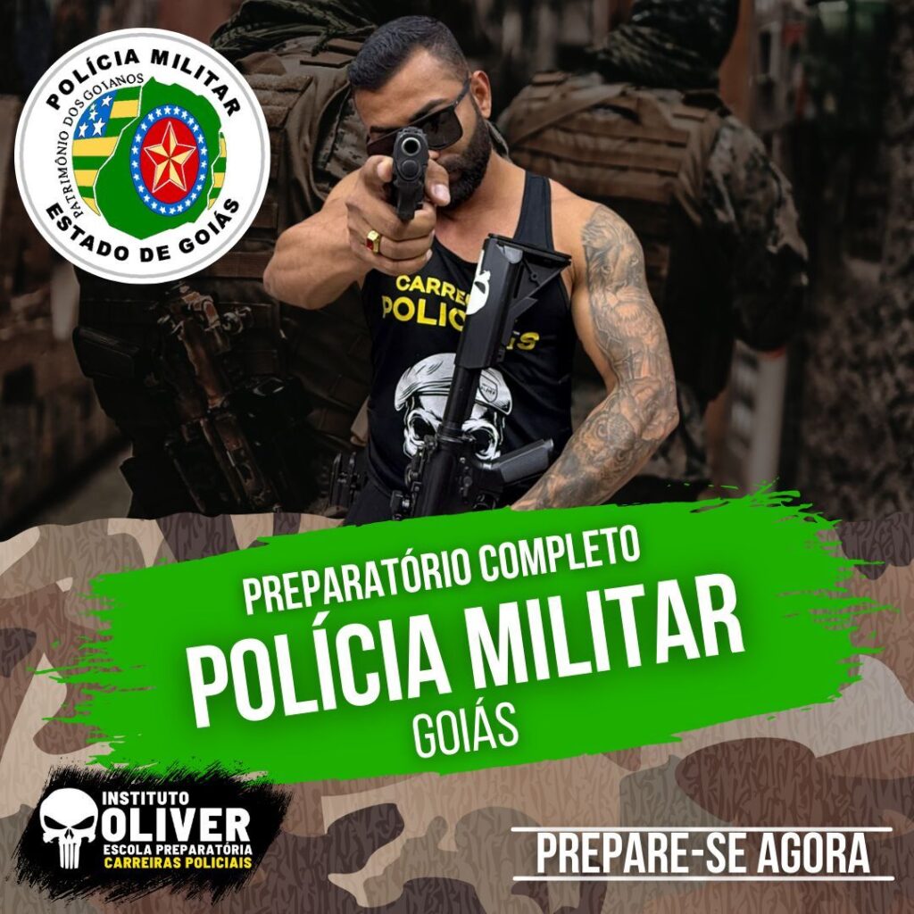 Preparatório Completo POLÍCIA MILITAR de Goiás 👮‍♂️ PMGO - Instituto Óliver