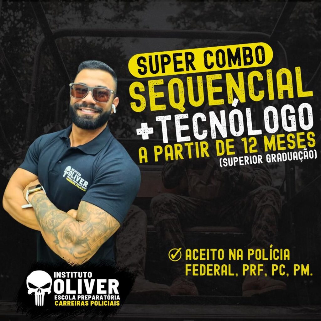 Combo Superior Sequencial + Curso Superior Tecnólogo EAD - Combo 2 em 1 - Instituto Óliver